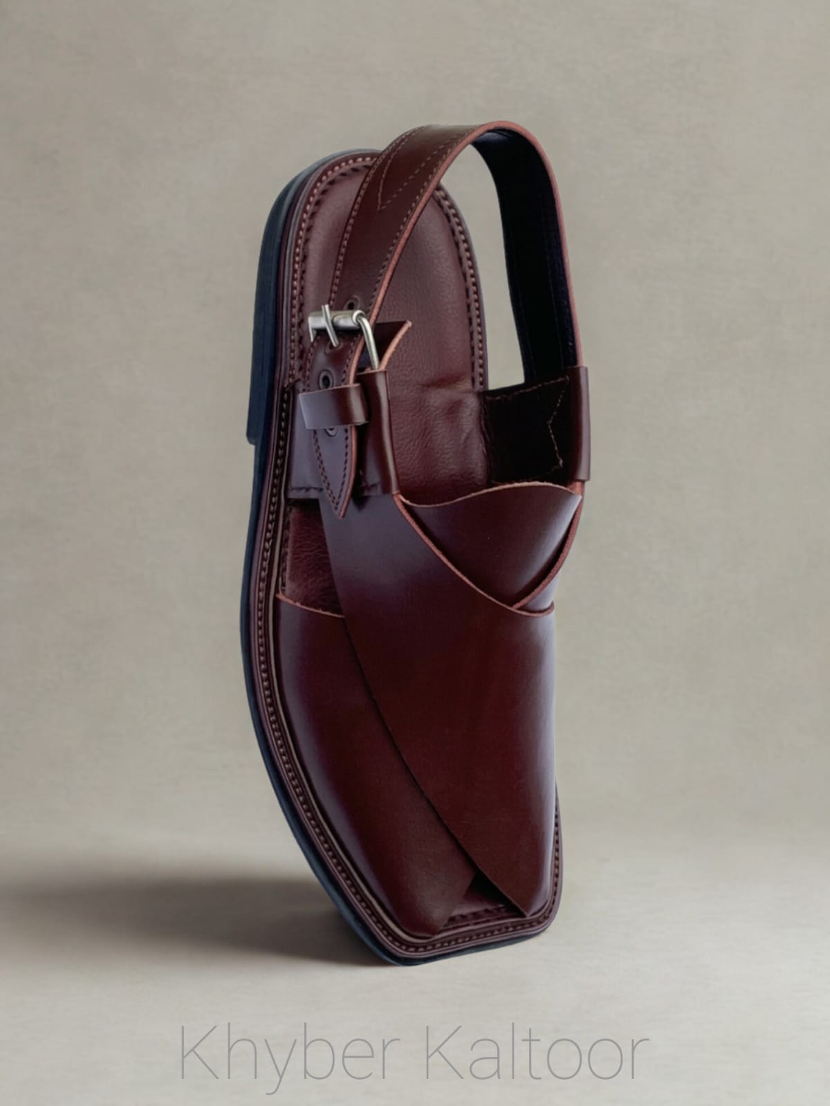 Peshwari Gol T (Dark Brown)