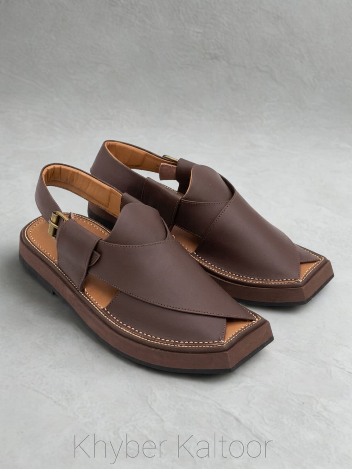 Peshawari Kaptaan (Dark Brown)