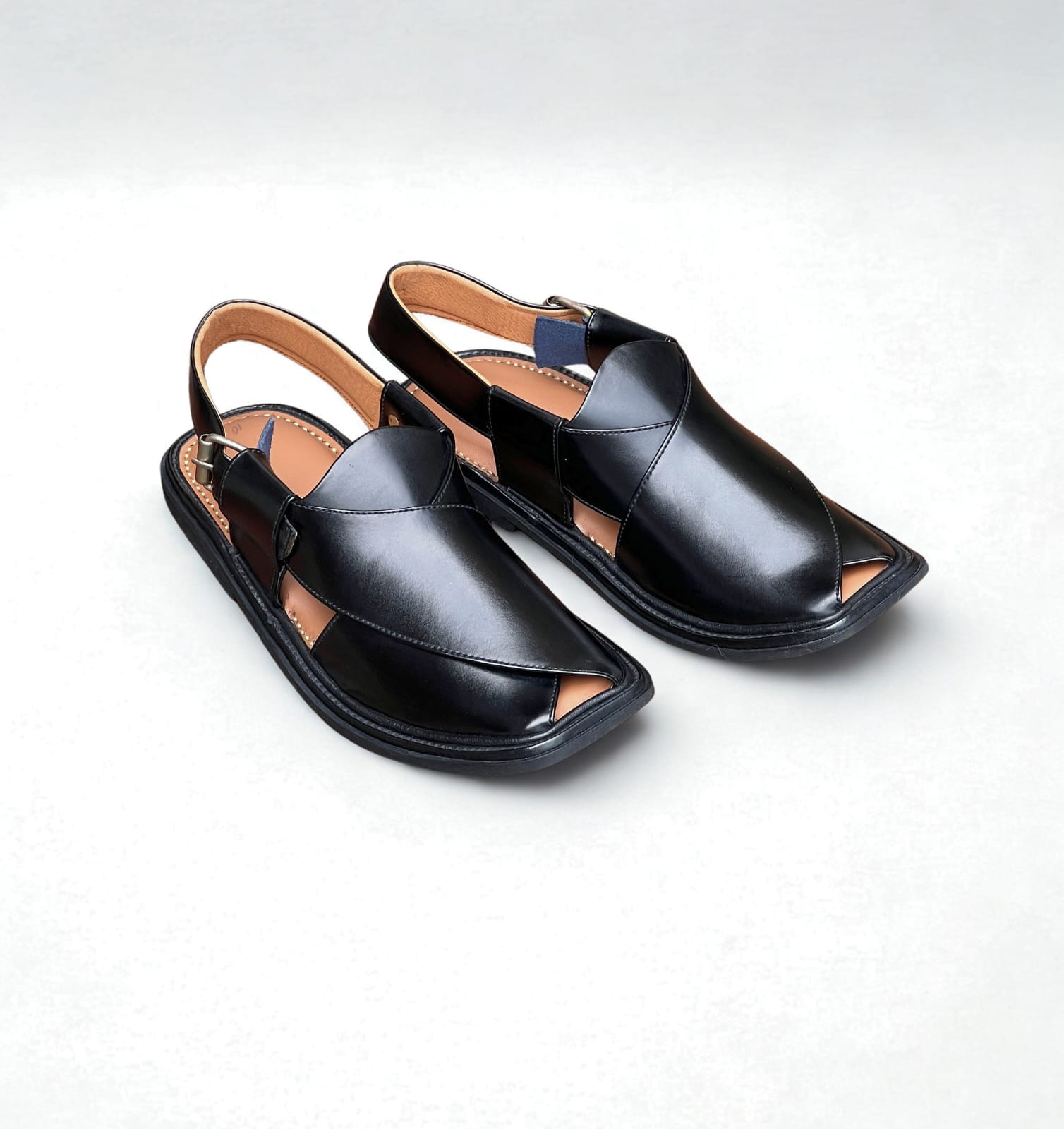 Peshawari Smart Zalmi Brown Sole (Black)
