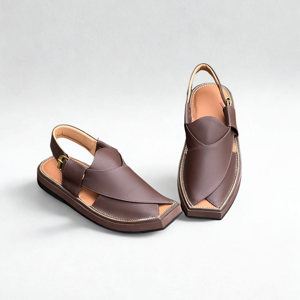 Peshawari Kaptaan (Dark Brown)