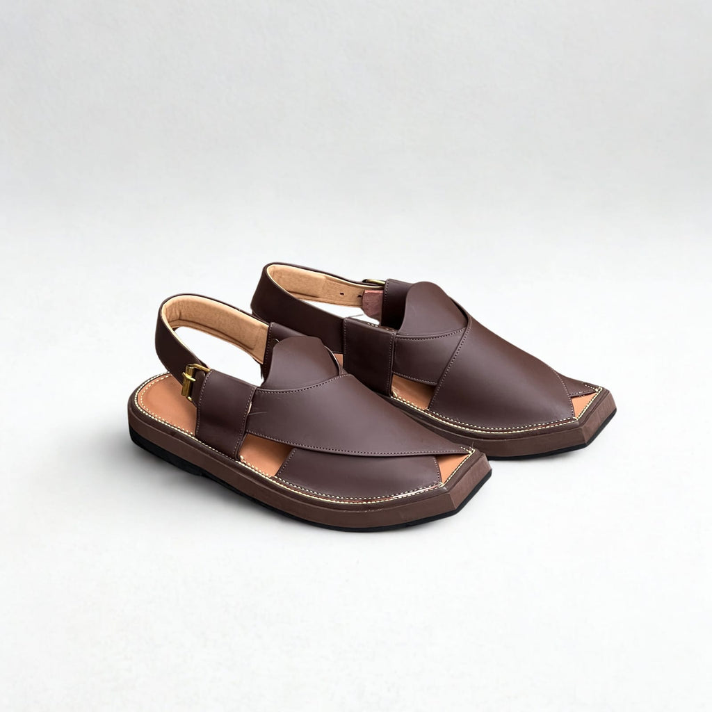 Peshawari Kaptaan (Dark Brown)